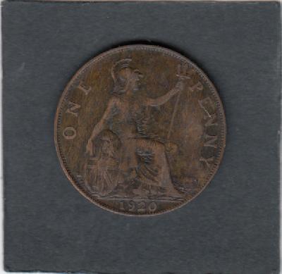 Beschrijving: 1 Penny  GEORGIUS V